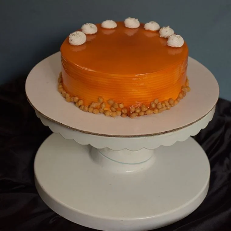 Vegan butterscotch cake