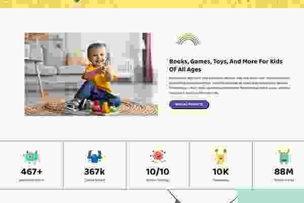 landing page Cutie About