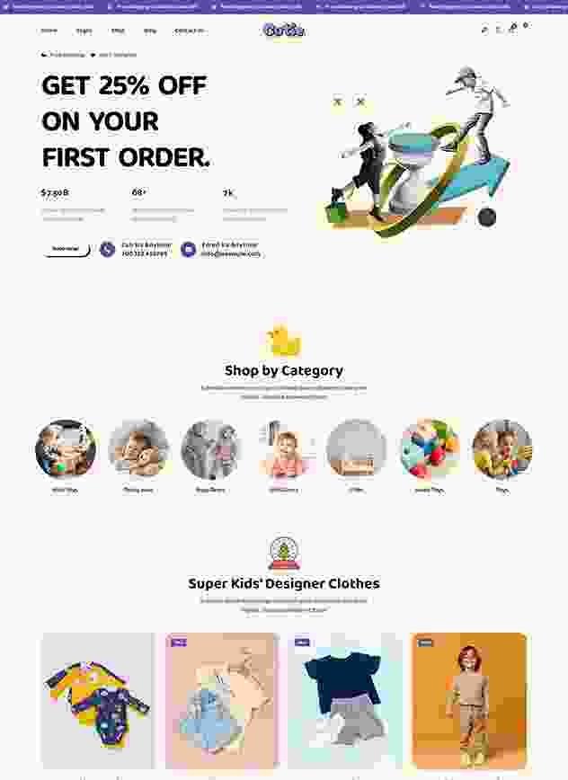 landing page Cutie Home 3