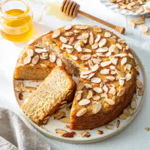 Honey almond Cake