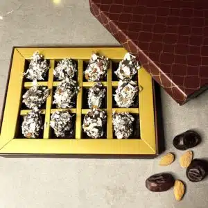 Dates almond chocolate box (12pcs)